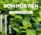 Bơm hỏa tiễn dùng trong hệ thống tưới phun mưa