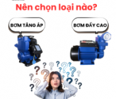 Máy bơm tăng áp hay bơm đẩy cao – Nên chọn loại nào?